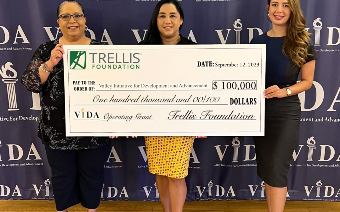 VIDA receives a $100,000 operating grant from Trellis Foundation