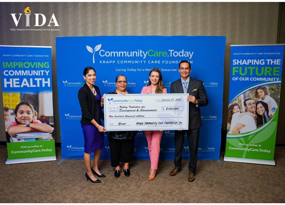 Knapp Community Care Foundation Awards VIDA $100,000