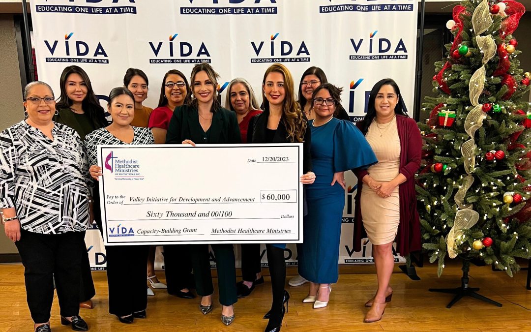 Methodist Healthcare Ministries awards VIDA $60,000 to enhance Career Pathways for Allied Health Professionals